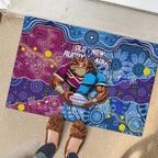 Blues Cockroaches And Maroons Cane Toads Rubber Doormat State of Origin Aboriginal