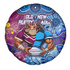 Blues Cockroaches And Maroons Cane Toads Spare Tire Cover State of Origin Aboriginal