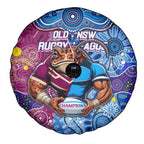Blues Cockroaches And Maroons Cane Toads Spare Tire Cover State of Origin Aboriginal