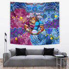 Blues Cockroaches And Maroons Cane Toads Tapestry State of Origin Aboriginal