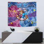 Blues Cockroaches And Maroons Cane Toads Tapestry State of Origin Aboriginal