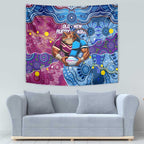 Blues Cockroaches And Maroons Cane Toads Tapestry State of Origin Aboriginal