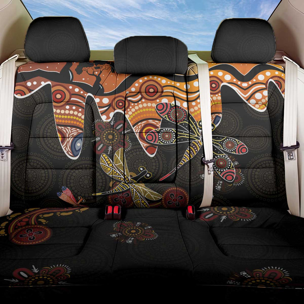 Dragonfly Aboriginal Australia Back Car Seat Cover Indigenous Art
