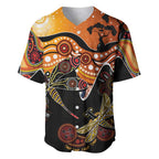 Dragonfly Aboriginal Australia Baseball Jersey Indigenous Art