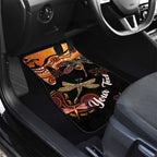 Dragonfly Aboriginal Australia Car Mats Indigenous Art
