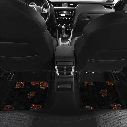 Dragonfly Aboriginal Australia Car Mats Indigenous Art
