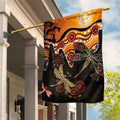 Dragonfly Aboriginal Australia Garden Flag Indigenous Art