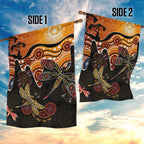 Dragonfly Aboriginal Australia Garden Flag Indigenous Art