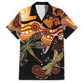 Dragonfly Aboriginal Australia Hawaiian Shirt Indigenous Art