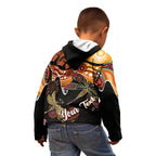 Dragonfly Aboriginal Australia Kid Hoodie Indigenous Art