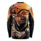 Dragonfly Aboriginal Australia Long Sleeve Shirt Indigenous Art