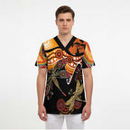 Dragonfly Aboriginal Australia Scrub Top Indigenous Art - Aussie Hoodie