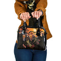 Dragonfly Aboriginal Australia Shoulder Handbag Indigenous Art