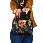 Dragonfly Aboriginal Australia Shoulder Handbag Indigenous Art