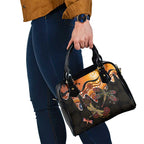 Dragonfly Aboriginal Australia Shoulder Handbag Indigenous Art