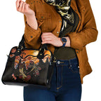 Dragonfly Aboriginal Australia Shoulder Handbag Indigenous Art