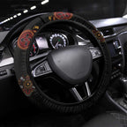 Dragonfly Aboriginal Australia Steering Wheel Cover Indigenous Art