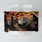 Dragonfly Aboriginal Australia Tablecloth Indigenous Art