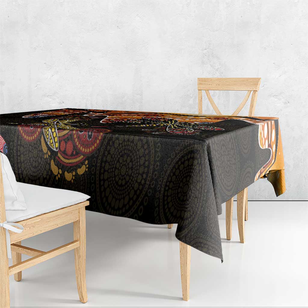 Dragonfly Aboriginal Australia Tablecloth Indigenous Art