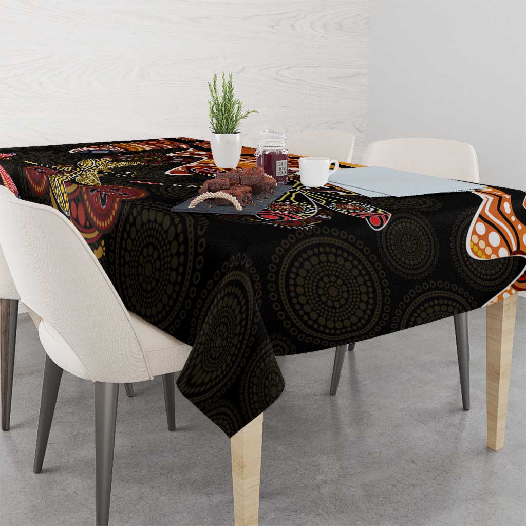 Dragonfly Aboriginal Australia Tablecloth Indigenous Art