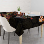 Dragonfly Aboriginal Australia Tablecloth Indigenous Art