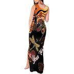 Dragonfly Aboriginal Australia Tank Maxi Dress Indigenous Art