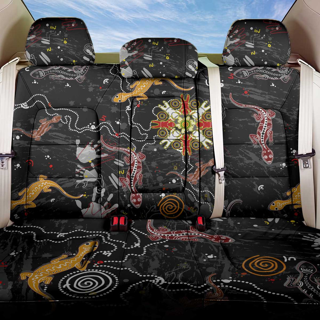 Lizard Aboriginal Australia Back Car Seat Cover