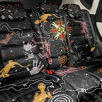 Lizard Aboriginal Australia Back Car Seat Cover