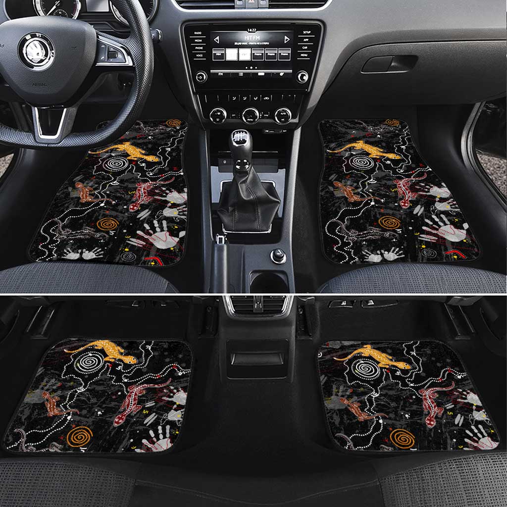Lizard Aboriginal Australia Car Mats