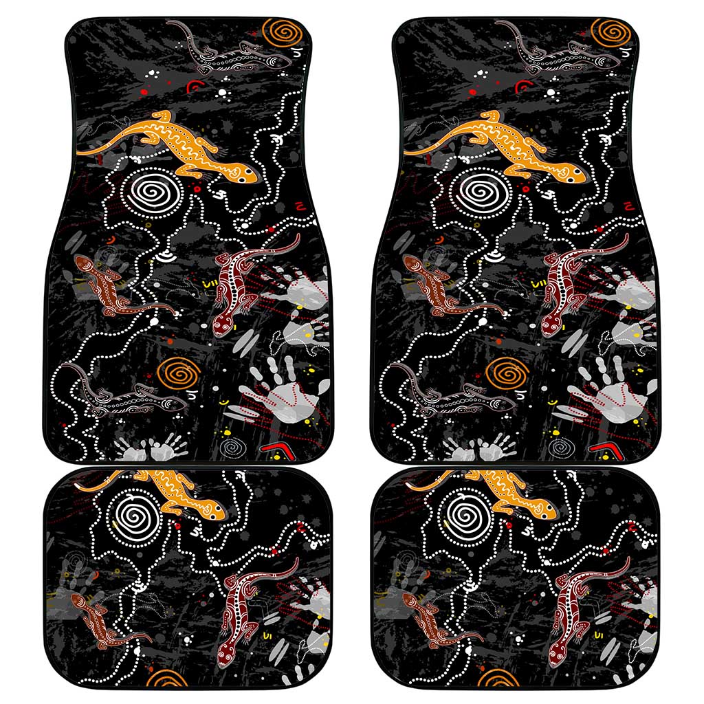 Lizard Aboriginal Australia Car Mats