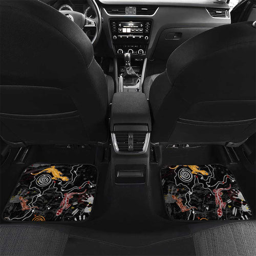 Lizard Aboriginal Australia Car Mats
