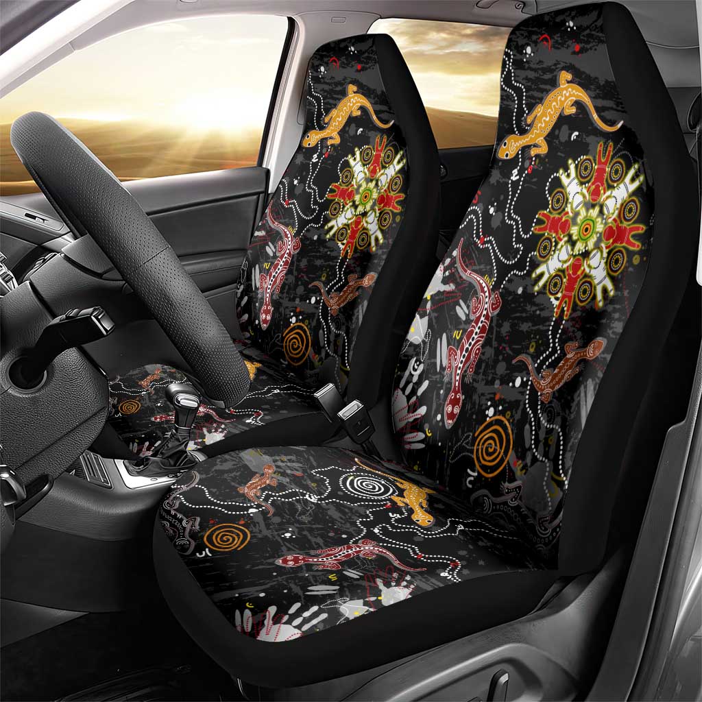 Lizard Aboriginal Australia Car Seat Cover
