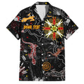 Lizard Aboriginal Australia Family Matching Tank Maxi Dress and Hawaiian Shirt