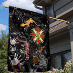 Lizard Aboriginal Australia Garden Flag