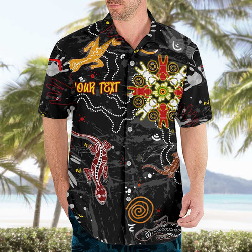 Lizard Aboriginal Australia Hawaiian Shirt