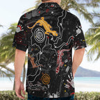 Lizard Aboriginal Australia Hawaiian Shirt