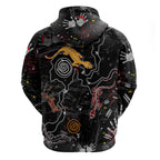 Lizard Aboriginal Australia Hoodie