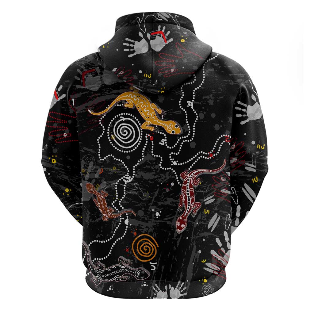 Lizard Aboriginal Australia Hoodie