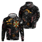 Lizard Aboriginal Australia Hoodie