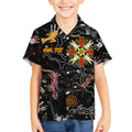 Lizard Aboriginal Australia Kid Hawaiian Shirt