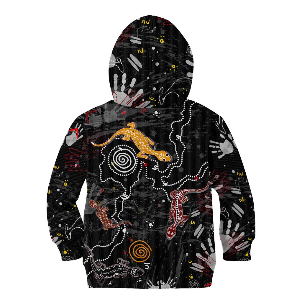 Lizard Aboriginal Australia Kid Hoodie