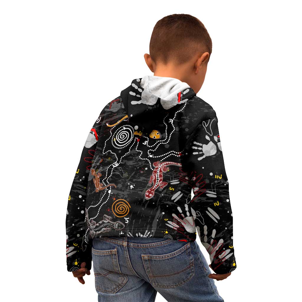 Lizard Aboriginal Australia Kid Hoodie