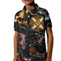 Lizard Aboriginal Australia Kid Polo Shirt