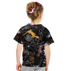 Lizard Aboriginal Australia Kid T Shirt