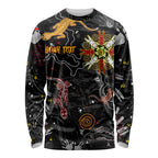 Lizard Aboriginal Australia Long Sleeve Shirt