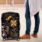 Lizard Aboriginal Australia Luggage Cover