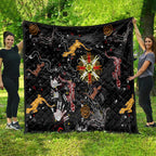 Lizard Aboriginal Australia Quilt