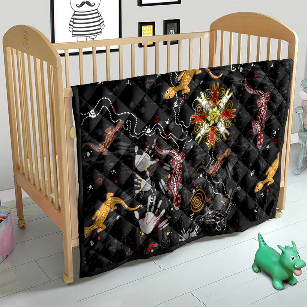 Lizard Aboriginal Australia Quilt