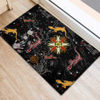 Lizard Aboriginal Australia Rubber Doormat