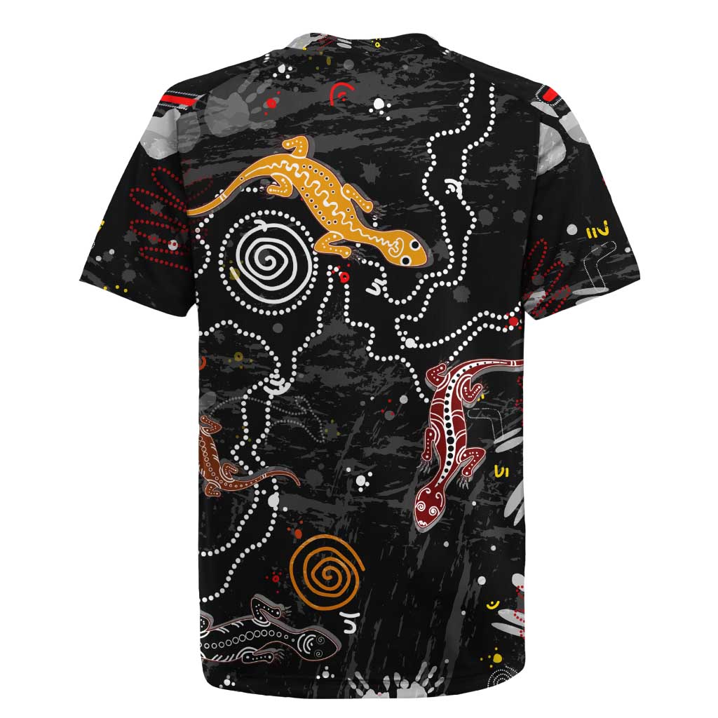 Lizard Aboriginal Australia Rugby Jersey
